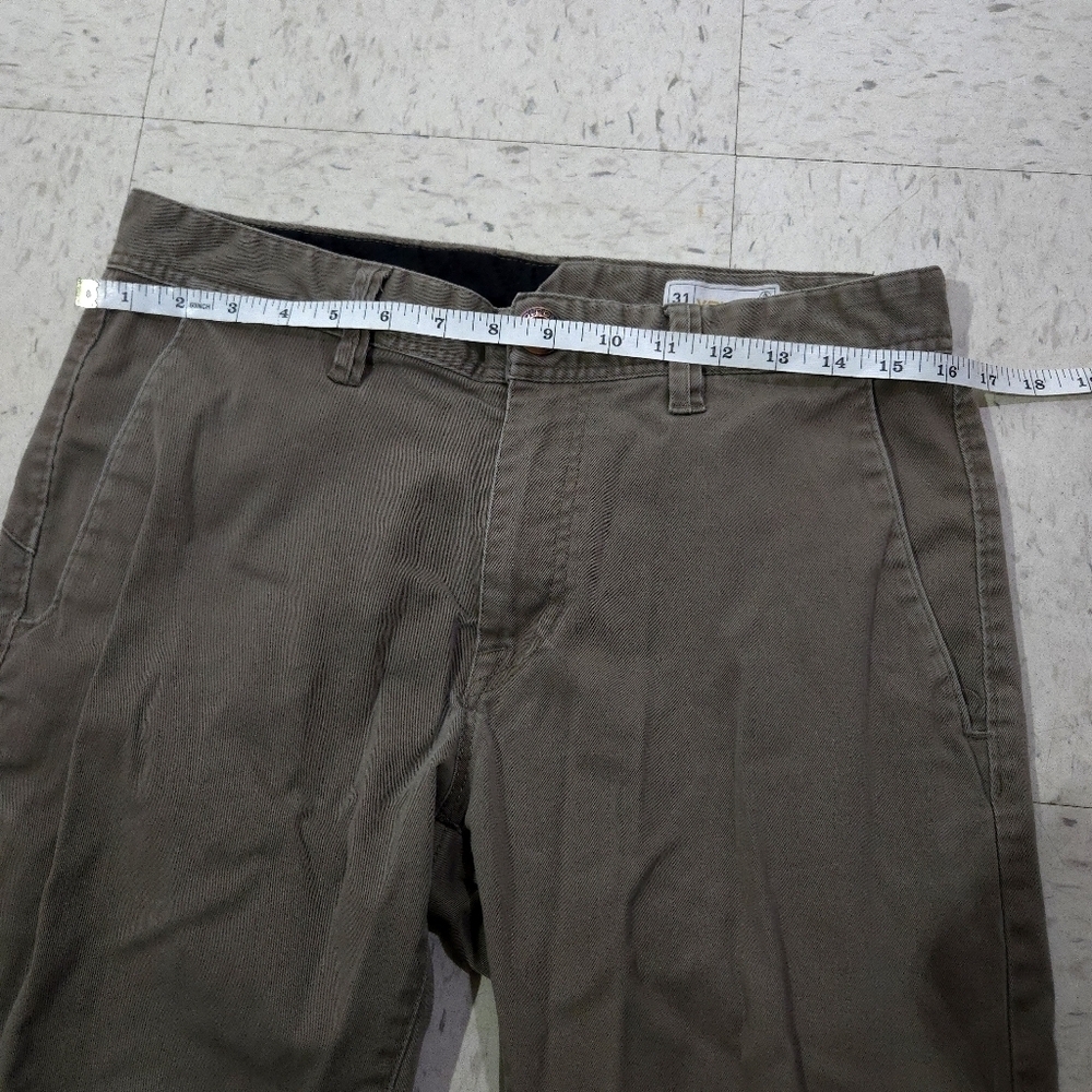 Volcom | Men's Dark Tan Pants - Picture 8 of 10